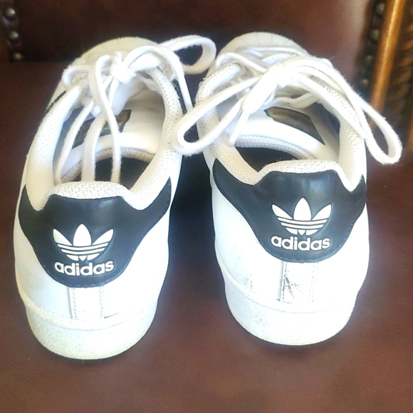 Adidas Superstar Footwear sneakers shelltop White Black 2019 sz 3.5 - Picture 4 of 10